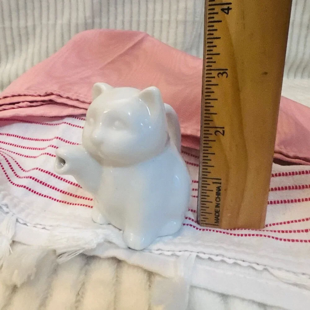 Vintage Ceramic Cat Creamer Pitcher